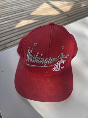 Red Washington State Cap