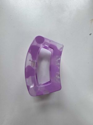 Purple Hair Claw Clip
