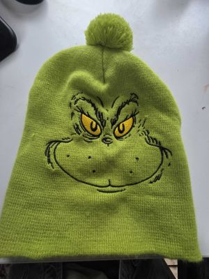 Green Grinch Beanie Hat