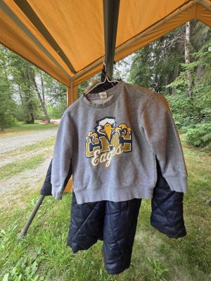 Gray Eagles Sweatshirt & Pants