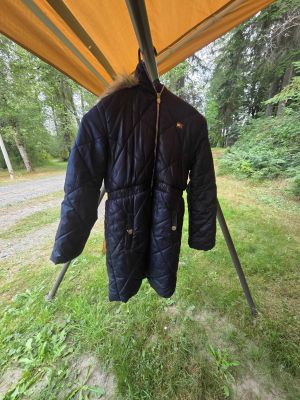 Black Quilted Puffer Jacket