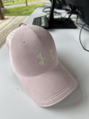 Pink Under Armour Cap