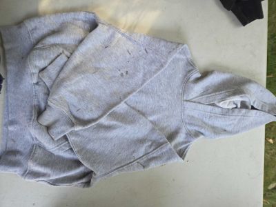 Gray Zip-Up Hoodie