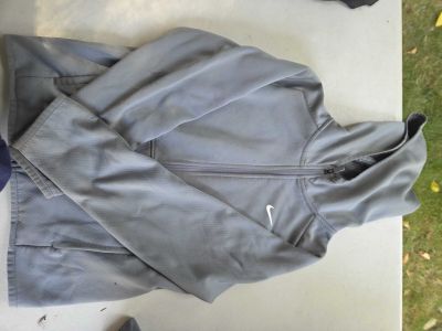 Gray Nike Zip Jacket