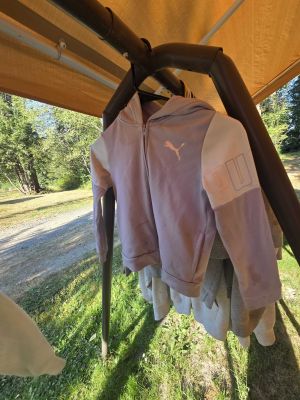 Pink Puma Zip-Up Hoodie