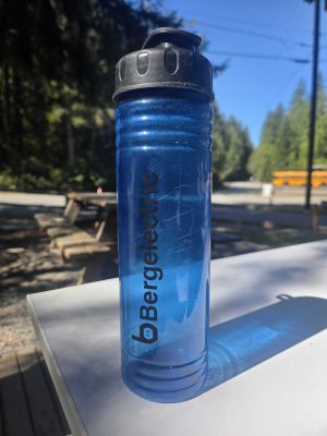 Blue Bergelectric Water Bottle