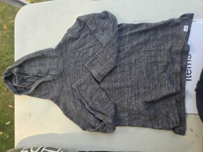 Gray Hooded Sweatshirt