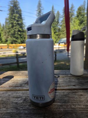 Light Blue YETI Bottle
