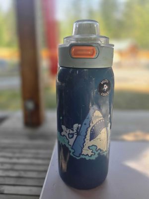 Blue Shark Water Bottle