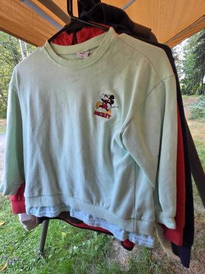 Mint Green Mickey Sweatshirt