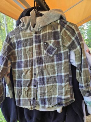 Plaid Flannel Hoodie Jacket