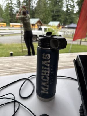 Machias Bobcats Water Bottle