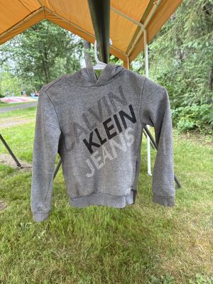 Gray Calvin Klein Jeans Hoodie