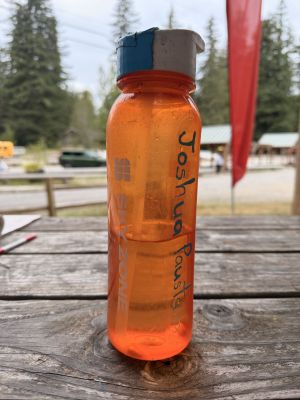 Orange Sky Zone Water Bottle