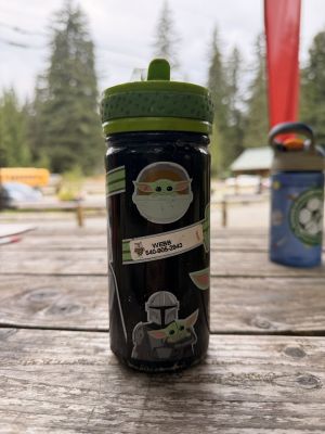 Baby Yoda Water Bottle