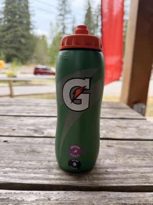 Green Gatorade Squeeze Bottle