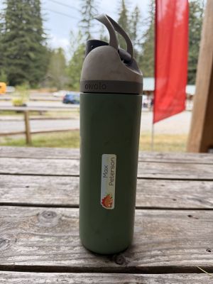 Green Owala Water Bottle