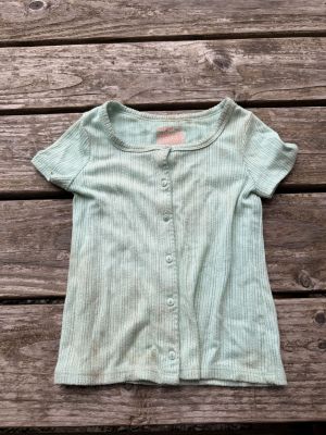 Mint Green Ribbed Top